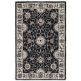 thumbnail image 1 of SAFAVIEH Jardin Wilson Floral Wool Area Rug, Black/Ivory, 8' x 10', 1 of 8