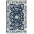 thumbnail image 1 of SAFAVIEH Jardin Wilson Floral Wool Area Rug, Navy/Ivory, 5' x 8', 1 of 8