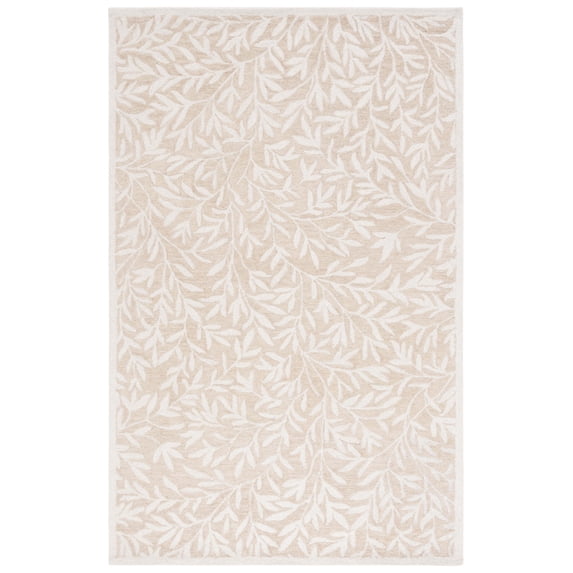 SAFAVIEH Jardin Zahara Floral Area Rug, Beige/Ivory, 5' x 8'