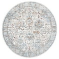 thumbnail image 1 of SAFAVIEH Jasmine Caiden Floral Area Rug, Ivory/Blue, 5'3" x 5'3" Round, 1 of 6