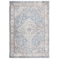 thumbnail image 1 of SAFAVIEH Jasmine Martha Floral Area Rug, Blue/Grey, 5'3" x 7'7", 1 of 8