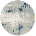 thumbnail image 1 of SAFAVIEH Jasper Alvina Abstract Overdyed Area Rug, Grey/Gold, 11' x 11' Round, 1 of 8