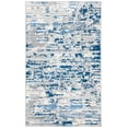 thumbnail image 1 of SAFAVIEH Jasper Brandt Abstract Overdyed Area Rug, Ivory/Blue, 2' x 4', 1 of 8