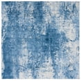 thumbnail image 1 of SAFAVIEH Jasper Celina Abstract Overdyed Area Rug, Navy/Ivory, 6'7" x 6'7" Square, 1 of 8