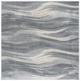 thumbnail image 1 of SAFAVIEH Jasper Eddie Abstract Overdyed Area Rug, Grey/Ivory, 6'7" x 6'7" Square, 1 of 8