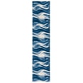 thumbnail image 1 of SAFAVIEH Jasper Eddie Abstract Overdyed Runner Rug, Navy/Ivory, 2' x 9', 1 of 8