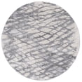thumbnail image 1 of SAFAVIEH Jasper Ida Abstract Area Rug, Grey/Ivory, 6'7" x 6'7" Round, 1 of 8