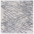 thumbnail image 1 of SAFAVIEH Jasper Ida Abstract Overdyed Area Rug, Grey/Ivory, 6'7" x 6'7" Square, 1 of 8