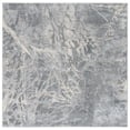thumbnail image 1 of SAFAVIEH Jasper Mercia Abstract Overdyed Area Rug, Grey/Ivory, 6'7" x 6'7" Square, 1 of 8