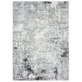 thumbnail image 1 of SAFAVIEH Jasper Neal Abstract Overdyed Area Rug, Ivory/Black, 4' x 6', 1 of 8