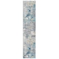 thumbnail image 1 of SAFAVIEH Jasper Neal Abstract Overdyed Runner Rug, Grey/Blue, 2' x 9', 1 of 8