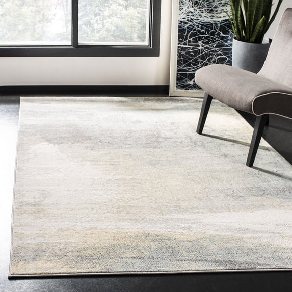 Safavieh Jasper Tracery Abstract Area Rug, Gray/Gold, 5'3" x 7'6"