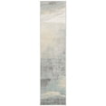 thumbnail image 1 of SAFAVIEH Jasper Tracery Abstract Overdyed Runner Rug, Grey/Gold, 2' x 18', 1 of 8