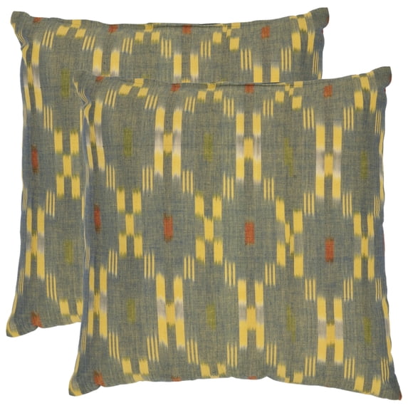 SAFAVIEH Jay Pillow Set of 2 Yellow
