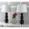 thumbnail image 1 of SAFAVIEH Jayne 3 Sphere Table Lamp (Set of 2) | Black |, 1 of 7
