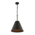 thumbnail image 1 of SAFAVIEH Jenner LED Orb Metal Pendant Light with Shade, 1 of 8