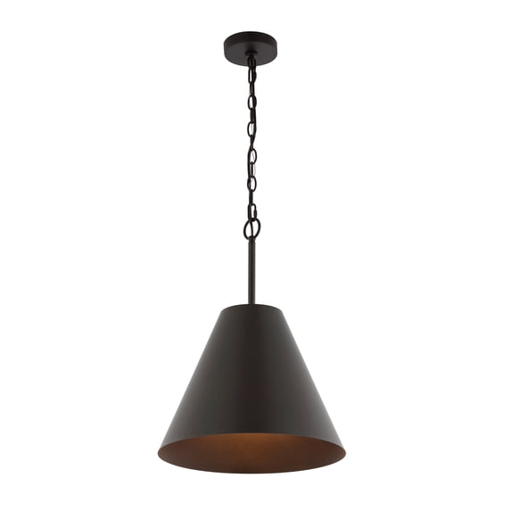 SAFAVIEH Jenner LED Orb Metal Pendant Light with Shade