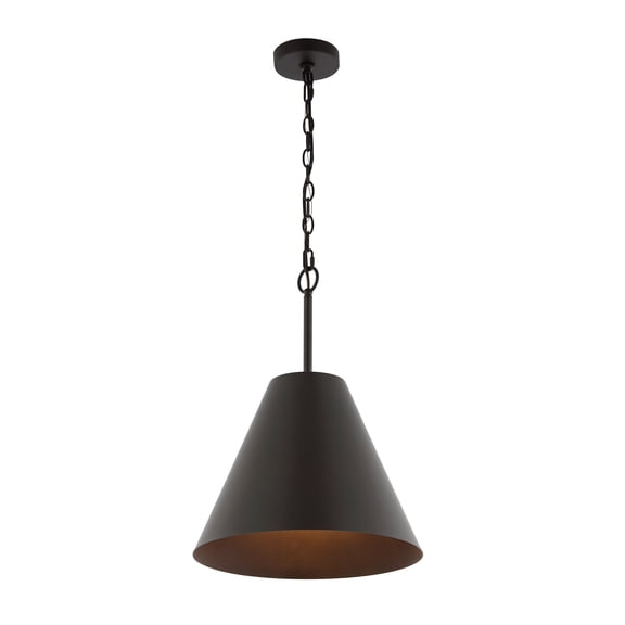 SAFAVIEH Jenner LED Orb Metal Pendant Light with Shade