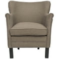 thumbnail image 1 of SAFAVIEH Jenny Arm Chair With Brass Nail Head Java, 1 of 7