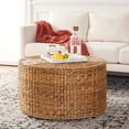thumbnail image 1 of SAFAVIEH Jesse Wicker Coffee Table Natural, 1 of 8