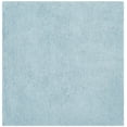 thumbnail image 1 of SAFAVIEH Joella Solid Plush Polyester Shag Area Rug, Light Blue, 5' x 5' Square, 1 of 6