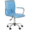 thumbnail image 1 of SAFAVIEH Jonika Modern Glam Solid Swivel Desk Chair, 1 of 9