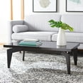 thumbnail image 1 of SAFAVIEH Josef Retro Lacquer Floating Top Coffee Table, Black/Black, 1 of 7