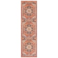 thumbnail image 1 of SAFAVIEH Journey Abram Medallion Runner Rug, Rust/Navy, 2'2" x 8', 1 of 7