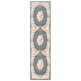 thumbnail image 1 of SAFAVIEH Journey Cionadogh Oriental Machine Washable Runner Rug, Grey/Pink, 2'2" x 9', 1 of 7