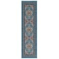 thumbnail image 1 of SAFAVIEH Journey Elfrida Medallion Machine Washable Runner Rug, Blue/Ivory, 2'2" x 8', 1 of 7