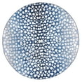 thumbnail image 1 of SAFAVIEH Journey Jancis Polka Dot Machine Washable Area Rug, Navy/Beige, 6'7" x 6'7" Round, 1 of 6
