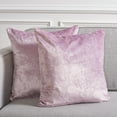 thumbnail image 1 of SAFAVIEH Jovanni Solid Pillow, 22" x 22", Lavender, Set of 2, 1 of 1