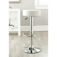 thumbnail image 1 of SAFAVIEH Jude Swivel Bar Stool White, 1 of 4