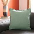 thumbnail image 1 of SAFAVIEH Jyana Solid Pillow, 18" x 18", Light Green, 1 of 3