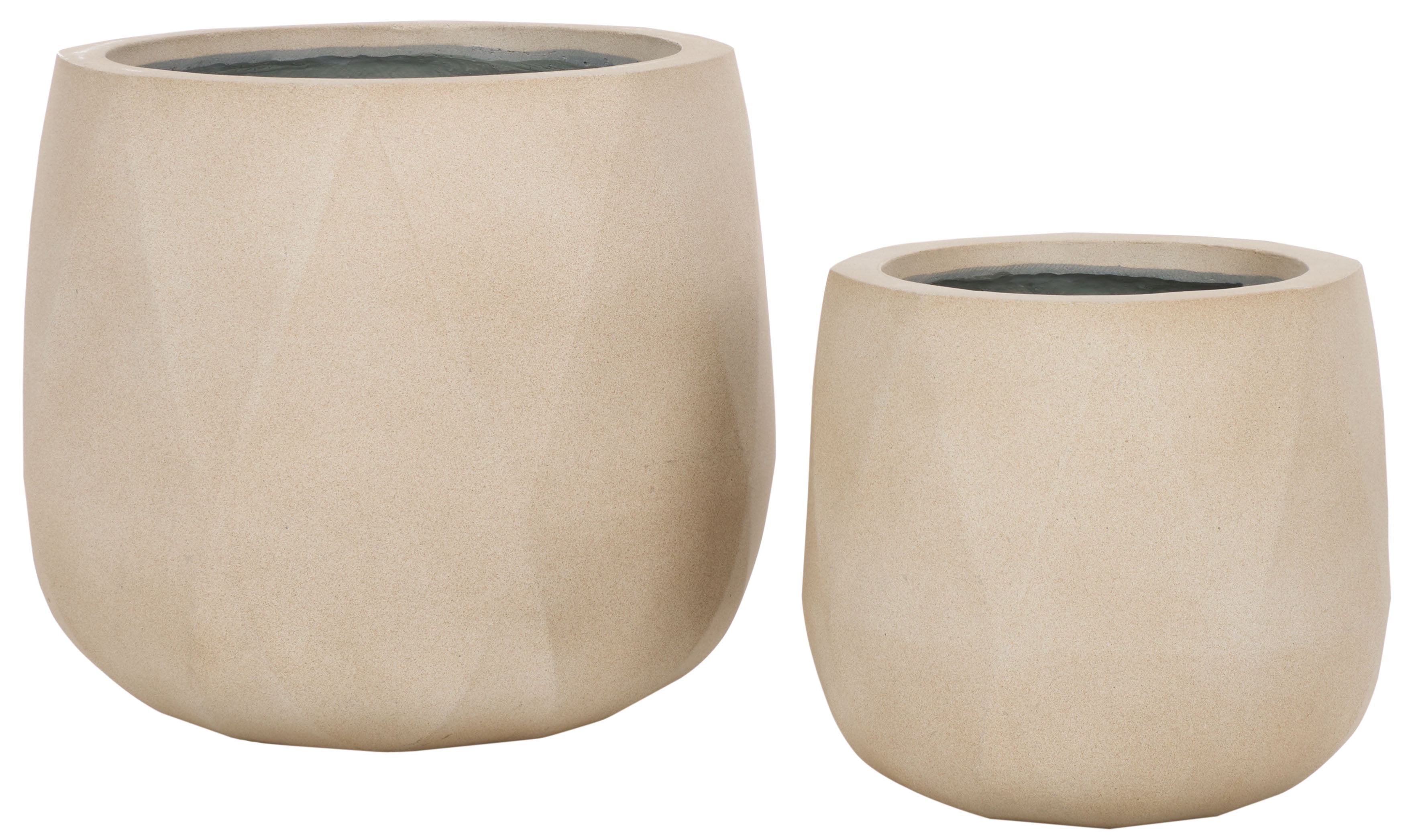 鉢・プランター studs pot cylinder ver.CJ BLACKspicy gem SAFAVIEH Kane Assorted Cylinder Beige Ficonstone Solid Plant Pot 2