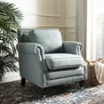 thumbnail image 1 of SAFAVIEH Karsen Club Chair With Silver Nail Head Sky Blue, 1 of 7