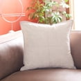 thumbnail image 1 of SAFAVIEH Karya Solid Pillow, 18" x 18", Light Grey, 1 of 3