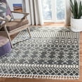 thumbnail image 1 of SAFAVIEH Kasbah Kiaran Geometric Aztec Area Rug, Grey/Ivory, 4' x 6', 1 of 5
