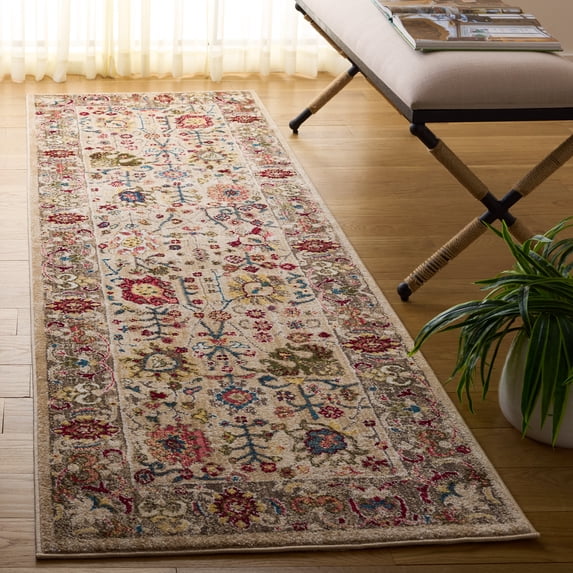 Safavieh Kashan Vaska Oriental Runner Rug, Beige/Taupe, 2'6" x 10'