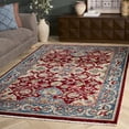 thumbnail image 1 of Safavieh Kashan Vincent Oriental Area Rug, Red/Blue, 6'7" x 9', 1 of 12