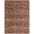 thumbnail image 1 of SAFAVIEH Kashan Isaija Medallion Area Rug, Rust/Ivory, 8' x 10', 1 of 8