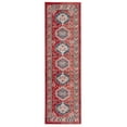 thumbnail image 1 of SAFAVIEH Kashan Laura Bordered Runner Rug, Rust/Ivory, 2'6" x 8', 1 of 8