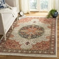 thumbnail image 1 of Safavieh Kashan Mason Oriental Area Rug, Ivory/Red, 5'1" x 7'5", 1 of 8