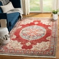 thumbnail image 1 of SAFAVIEH Kashan Mason Traditional Area Rug, Red/Blue, 3'3" x 4'10", 1 of 5