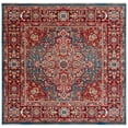 thumbnail image 1 of SAFAVIEH Kashan Pema Oriental Area Rug, Blue/Red, 3'3" x 3'3" Square, 1 of 9