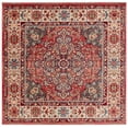 thumbnail image 1 of SAFAVIEH Kashan Pema Oriental Area Rug, Red/Ivory, 3'3" x 3'3" Square, 1 of 8