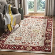 Safavieh Kashan Vaska Oriental Area Rug, Ivory/Red, 8 x 10