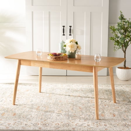 Safavieh Kay 32" Contemporary Butterfly Leaf Dining Table, Natural