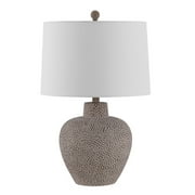 SAFAVIEH Kei 24 in. Ancient Artistry Table Lamp, Brown