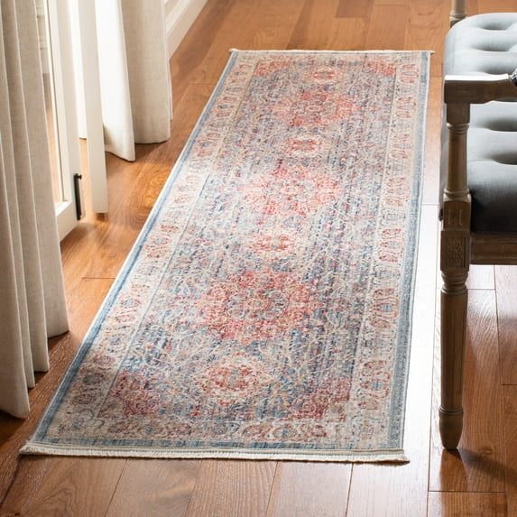 SAFAVIEH Kenitra Collection KRA672M Blue / Ivory Rug